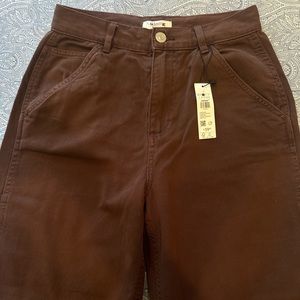 New Garage Brown Cargo Pants